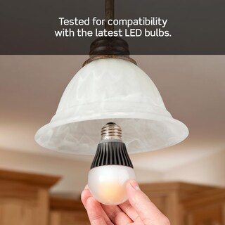 Foto 7 | Foto 7 | Interruptor Regulador Leviton Sureslide 6672-1lw Para Bombillas Led - Venta Internacional.