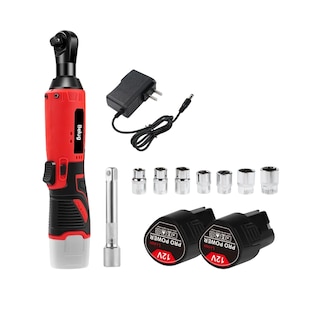 Foto 1 | Foto 1 | ''llave Impacto Inalámbrico Matraca Eléctrica 2batería Rojo ''