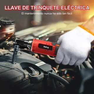 Foto 3 | Foto 3 | ''llave Impacto Inalámbrico Matraca Eléctrica 2batería Rojo ''