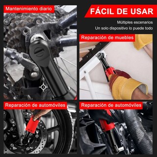 Foto 4 | Foto 4 | ''llave Impacto Inalámbrico Matraca Eléctrica 2batería Rojo ''