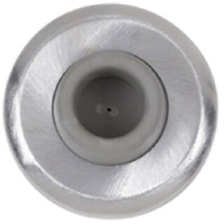 Foto 2 | Foto 2 | Tope De Pared Para Puerta Latón Macizo Cromo Satinado Plata - Venta Internacional.