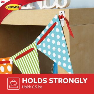 Foto 3 | Foto 3 | Ganchos De Pared Storage Hooks Command Mini 18 Ganchos 24 Tiras - Venta Internacional.