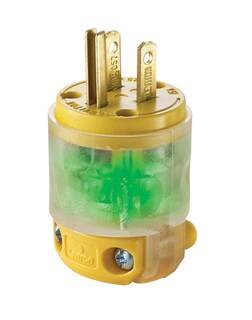 Foto 1 | Foto 1 | Plug Leviton - Hoja Recta De Vinilo (5-15p 125 V 15 A) Color Amarillo - Venta Internacional.