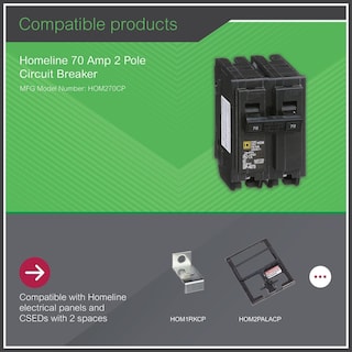 Foto 4 | Foto 4 | Disyuntor Square D Homeline 70a 120/240 V Bulk2 - Venta Internacional.
