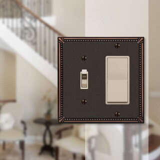 Foto 2 | Foto 2 | Placa De Pared Amerelle 74trdb Imperial Bead 1 Toggle 1 Rocker - Venta Internacional.