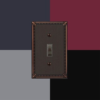 Foto 4 | Foto 4 | Placa De Pared Amerelle 74trdb Imperial Bead 1 Toggle 1 Rocker - Venta Internacional.