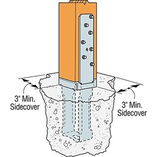 Foto 2 | Foto 2 | Soporte De Montaje Simpson Strong-tie Cb44 4x4 Galvanizado - Venta Internacional.