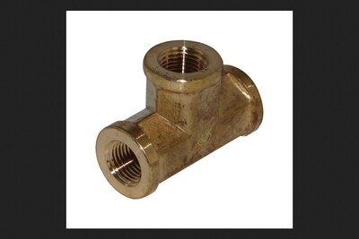 Foto 1 | Foto 1 | Conector De Manguera Fpt Brass Tee Jmf De 3/8 Pulgadas - Venta Internacional.
