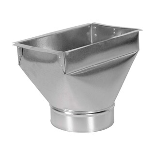 Foto 2 | Foto 2 | Caja De Registro Imperial De Acero Galvanizado Plateado De 6 Pulgadas - Venta Internacional.
