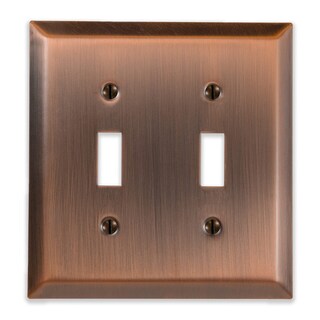 Foto 1 | Foto 1 | Placa De Pared Amerelle Century De Acero Con Doble Palanca Y Cobre Envejecido - Venta Internacional.