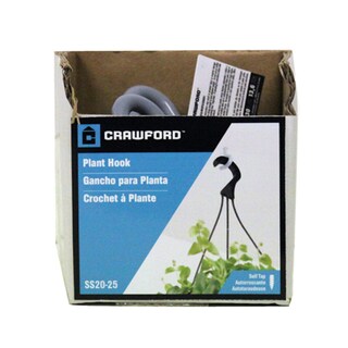 Foto 2 | Foto 3 | Gancho De Almacenamiento Crawford De Acero Gris Revestido De Vinilo Pequeño 30 Libras - Venta Internacional.