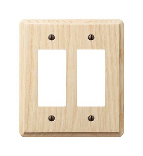 Foto 2 | Foto 2 | Plato De Pared Amerelle Contemporary Inacabado De Madera Beige 2 Unidades - Venta Internacional.
