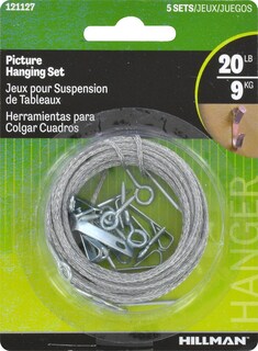Foto 2 | Foto 2 | Kit Para Colgar Cuadros Hillman 121127 (9 Kg) 5 Juegos - Venta Internacional.