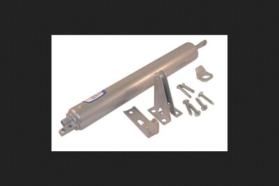Foto 1 | Foto 1 | Cierrapuertas Neumático Barton Kramer Aluminio Plateado 37 Cm - Venta Internacional.