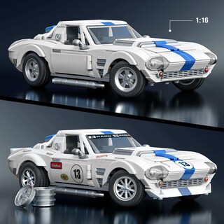 Foto 3 | Foto 3 | Set De Construcción Mattel Brick Shop Corvette Grand Sport 918 Piezas - Venta Internacional.