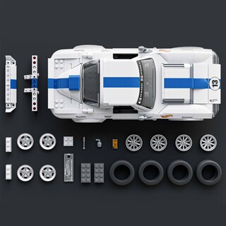 Foto 4 | Foto 4 | Set De Construcción Mattel Brick Shop Corvette Grand Sport 918 Piezas - Venta Internacional.