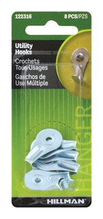 Foto 3 | Foto 3 | Ganchos Utilitarios Hillman Anchorwire Blancos 0 45 Kg Paquete De 8 - Venta Internacional.