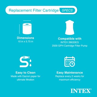 Foto 5 | Foto 5 | Cartucho De Filtro De Piscina Intex 29005e Tipo B Paquete De 6 - Venta Internacional.