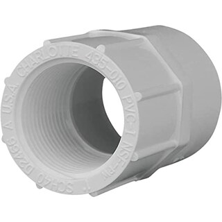 Foto 1 | Foto 1 | Adaptador De Tubería De Pvc Charlotte Pipe De 1 Pulgada Fpt Slip Sch 40 - Venta Internacional.
