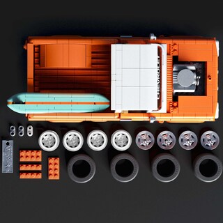 Foto 4 | Foto 4 | Set De Construcción Mattel Brick Shop Hot Wheels Pickup Chevy '62 - Venta Internacional.
