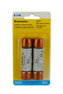 Foto 1 | Foto 1 | Cartucho Fuse Bussmann Bp/non40 40 40 A 250 V Paquete De 2 Unidades - Venta Internacional.