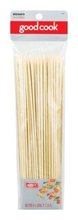 Foto 4 | Foto 4 | Skewers Good Cook Bambú Natural 25 Cm 100 Unidades Aptas Para Lavavajillas - Venta Internacional.