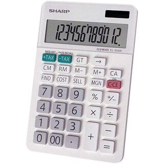 Foto 3 | Foto 3 | Calculadora Empresarial Sharp El-334wb White 4.0 - Venta Internacional.