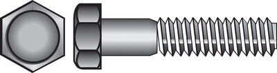 Foto 1 | Foto 1 | Tornillo Hexagonal Hillman De 5/8 Pulgadas Diámetro X 20 32 Cm De Largo: Acero Galvanizado Paquete - Venta Internacional.
