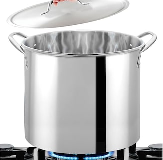 Foto 6 | Foto 6 | Olla De Acero Inoxidable Bene Casa 20 Cm 7 6 L - Venta Internacional.