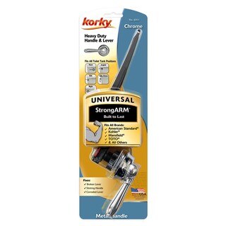 Foto 2 | Foto 2 | Palanca Para Depósito De Inodoro Korky Strongarm Universal Chrome 6051bp - Venta Internacional.