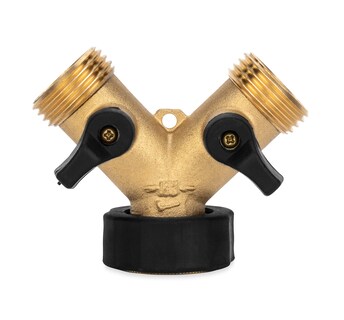 Foto 1 | Foto 1 | Válvula Water Wye Valve Camco Con Asas De Fácil Agarre De Latón Macizo - Venta Internacional.