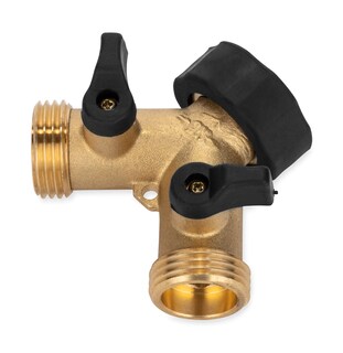 Foto 2 | Foto 2 | Válvula Water Wye Valve Camco Con Asas De Fácil Agarre De Latón Macizo - Venta Internacional.