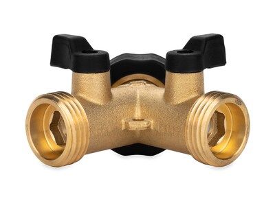 Foto 3 | Foto 3 | Válvula Water Wye Valve Camco Con Asas De Fácil Agarre De Latón Macizo - Venta Internacional.
