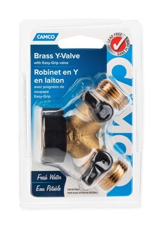 Foto 5 | Foto 5 | Válvula Water Wye Valve Camco Con Asas De Fácil Agarre De Latón Macizo - Venta Internacional.