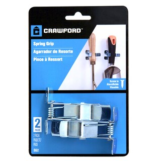 Foto 3 | Foto 3 | Spring Clip Crawford De Acero Plateado Galvanizado 7/8 Paquete De 2 - Venta Internacional.