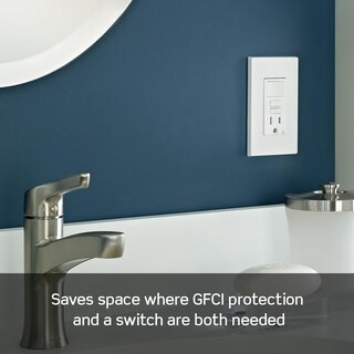 Foto 2 | Foto 2 | Salida Combinada Gfci Con Interruptor Leviton Gfsw1-t 15a - Venta Internacional.