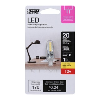 Foto 2 | Foto 2 | Bombilla Led Feit T4 G4 De 2 W (equivalente A 20 W) 3000 K Blanco Cálido Paquete De 1 - Venta Internacional.