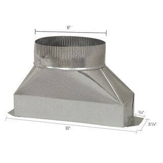 Foto 3 | Foto 3 | Conducto Deflect-o De Acero Galvanizado 6 Cm De Profundidad X 25 Cm De Largo - Venta Internacional.