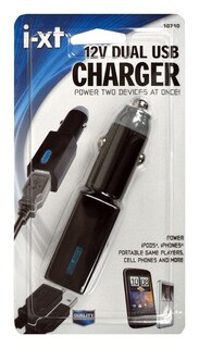 Foto 1 | Foto 1 | Cargador Usb Dual Accesorios Personalizados Goxt Negro 12 V 1 A. - Venta Internacional.