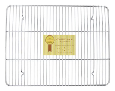 Foto 2 | Foto 2 | Rejilla De Refrigeración Mrs. Anderson's Baking Rectangular Plateada - Venta Internacional.