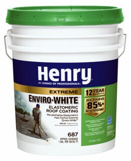 Foto 2 | Foto 2 | Revestimiento De Techo Henry Smooth White Elastomeric 18.9l - Venta Internacional.