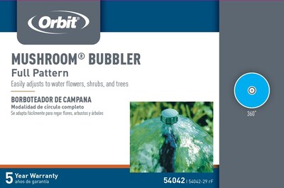 Foto 2 | Foto 2 | Control De Flujo Con Cabezal De Hongos Irrigation Bubbler Orbit 54042 - Venta Internacional.