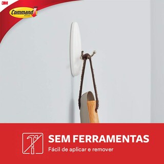 Foto 4 | Foto 4 | Ganchos De Alambre Medianos Command Para Almacenamiento 2 Ganchos Y 4 Tiras Blanco - Venta Internacional.