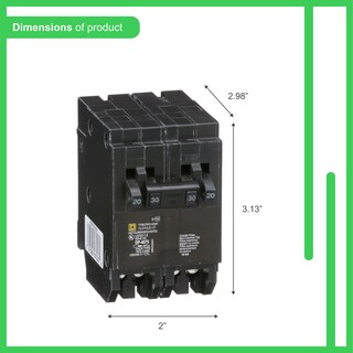 Foto 3 | Foto 3 | Disyuntor Square D Homeline Homt2020230cp 120/240v - Venta Internacional.