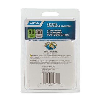 Foto 7 | Foto 7 | Adaptador De Generador Camco Power Grip 30a 125v 3750w - Venta Internacional.