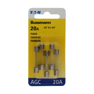 Foto 1 | Foto 1 | Fusible Bussmann Bp/agc-20 De 20 Amperios De Acción Rápida Color Amarillo - Venta Internacional.