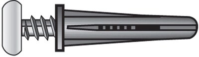 Foto 1 | Foto 1 | Cabezales Cónicos Hillman De Plástico Conical Anchor Hillman Paquete De 75 Unidades 0 4 X 1 9 Cm - Venta Internacional.