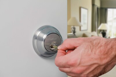 Foto 4 | Foto 4 | Cerradura Deadbolt Kwikset 980 Con Llave En Un Lado Níquel Satinado - Venta Internacional.