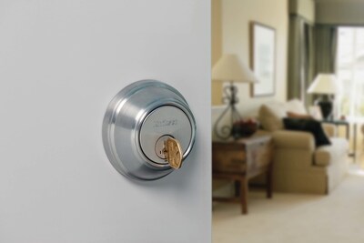 Foto 6 | Foto 6 | Cerradura Deadbolt Kwikset 980 Con Llave En Un Lado Níquel Satinado - Venta Internacional.