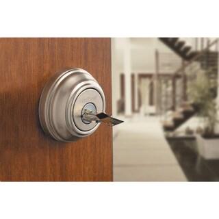Foto 4 | Foto 4 | Paquete Combinado De Pomo De Puerta Y Cerrojo Kwikset Juno En Níquel Satinado - Venta Internacional.